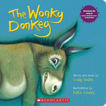 The wonky donkey Book cover